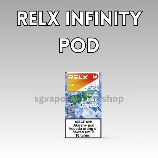 Relx Infinity Pod - sgvapedeliveryshop