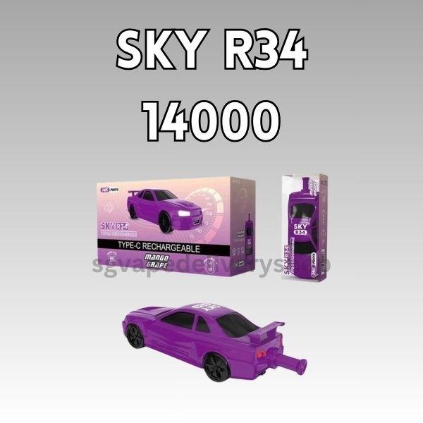 SKY R34 14000 Puffs - sgvapedeliveryshop