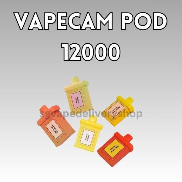 Vapecam Pod 12000 Puffs - sgvapedeliveryshop