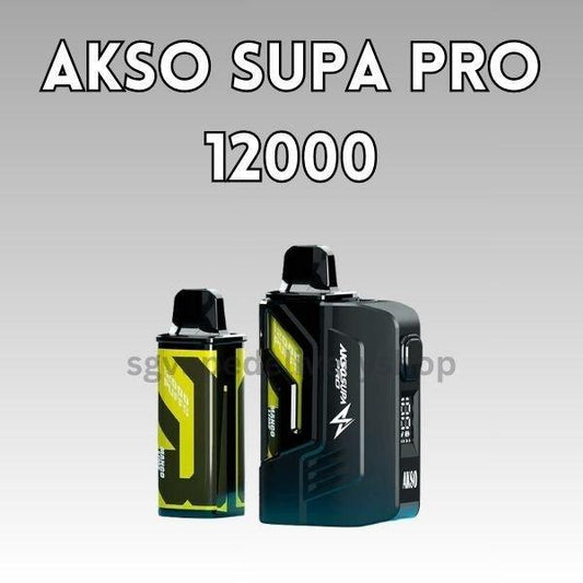 akso-supa-pro-kit-12000-(SG VAPE DELIVERY SHOP)