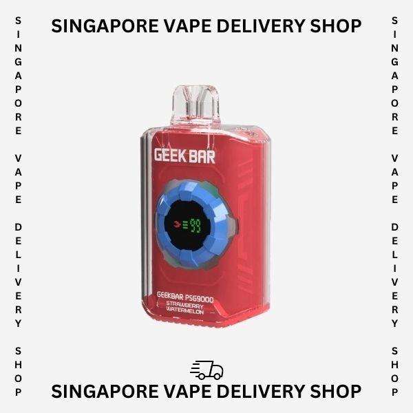 geekbar-psg-9000-strawberry-watermelon-(SG VAPE DELIVERY SHOP)