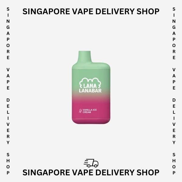 Lana-Bar-5000-vanilla-ice-cream-(SG VAPE DELIVERY SHOP)