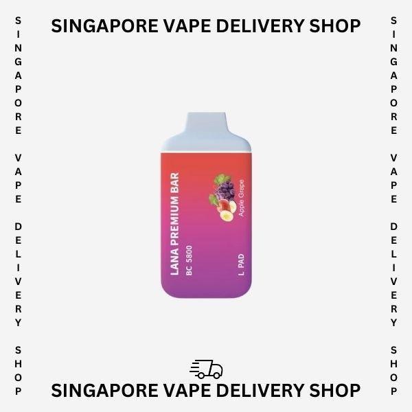 Lana-premium-bar-5800-apple-grape-(SG VAPE DELIVERY SHOP)