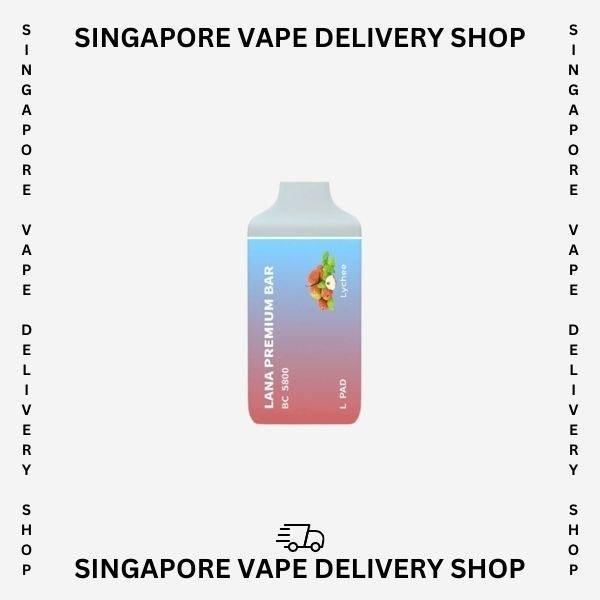 Lana-premium-bar-5800-lychee-(SG VAPE DELIVERY SHOP)