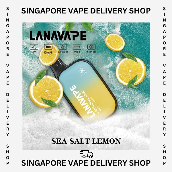 Lana_Opal_8000_Sea_Salt_lemon_(SG VAPE DELIVERY SHOP)