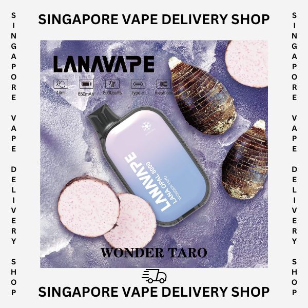 Lana_Opal_8000_Taro_(SG VAPE DELIVERY SHOP)