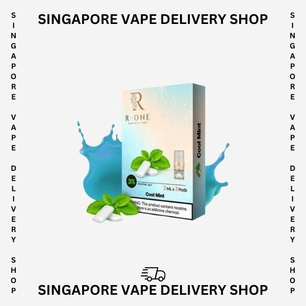 R-one-pod-cool-mint-(SG VAPE DELIVERY SHOP)