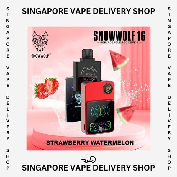 Snowwolf_16000_strawberry_watermelon_(sg vape delivery shop)