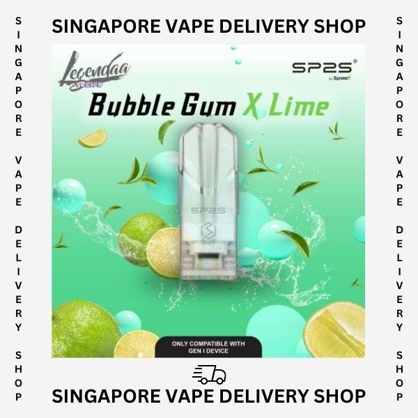 sp2-pod-bubblegum-lime-(SG VAPE DELIVERY SHOP)