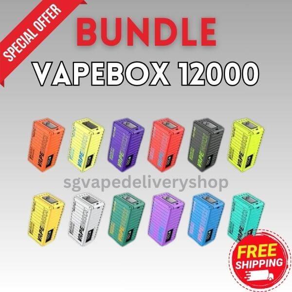 Vapebox-12000-Bundle-(SG VAPE DELIVERY SHOP)