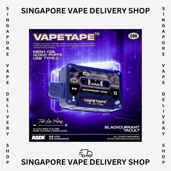 Vapetape-12000-blackcurrant-yacult-(SG VAPE DELIVERY SHOP)