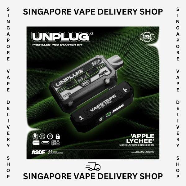 vapetape-unplug-kit-apple-lychee-12000-(SG VAPE DELIVERY SHOP)