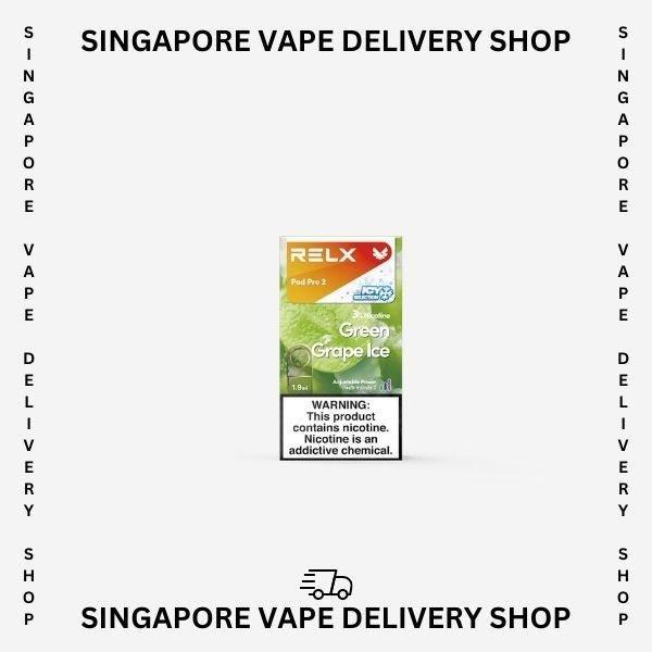 relx-infinity-pod-green-grape-ice-(SG VAPE DELIVERY SHOP)