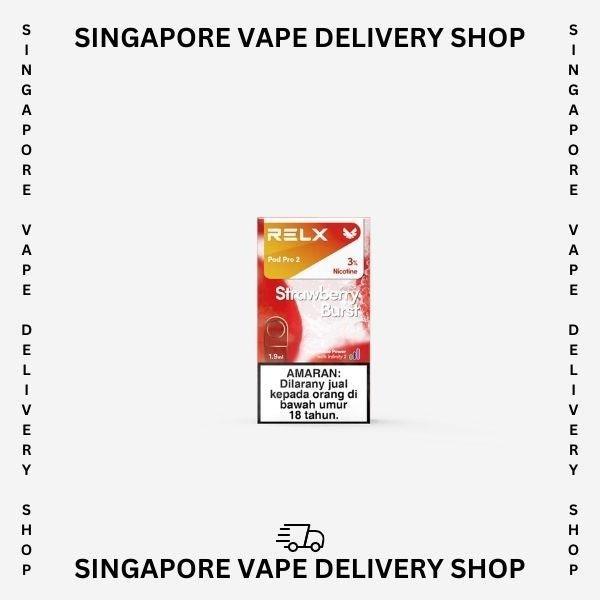 relx-infinity-pod-strawberry-burst-(SG VAPE DELIVERY SHOP)